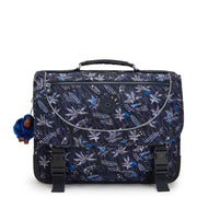 KIPLING Medium Schoolbag Including Fluro Rain Cover

 Unisex Surf Sea Print Preppy