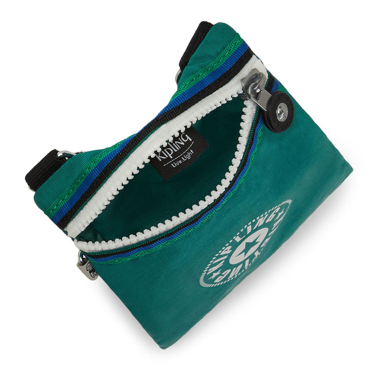 KIPLING Phone Bags Unisex Cool Green C AFIA LITE