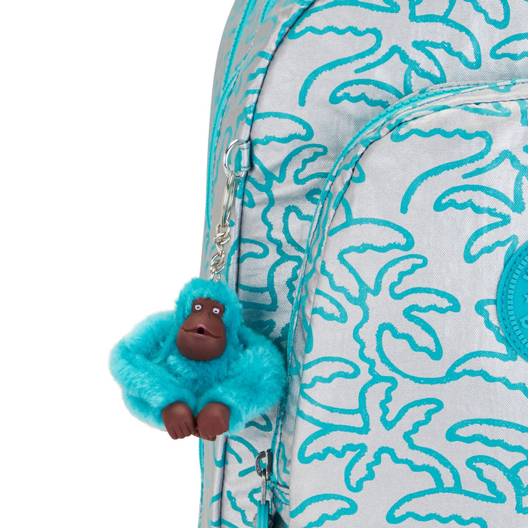 Kipling Large Backpack With Laptop Protection Female Metallic Palm Class Room  -  I6969-1PM