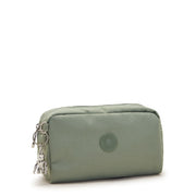 KIPLING Medium pouch Female Dark Seaweed Gleam