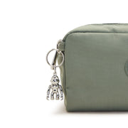 KIPLING Medium pouch Female Dark Seaweed Gleam