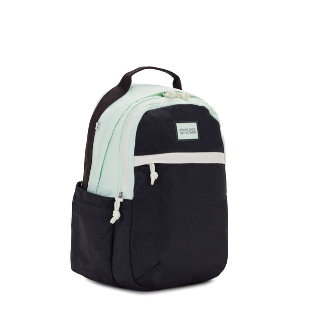 KIPLING Large backpack Unisex Airy Green Bl Xavi