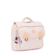 KIPLING Medium Schoolbag with Padded Shoulder Straps Female Girly Tile Prt Iniko