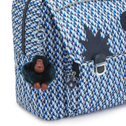 KIPLING Medium backpack (with laptop protection) Female Boy Geo Iniko