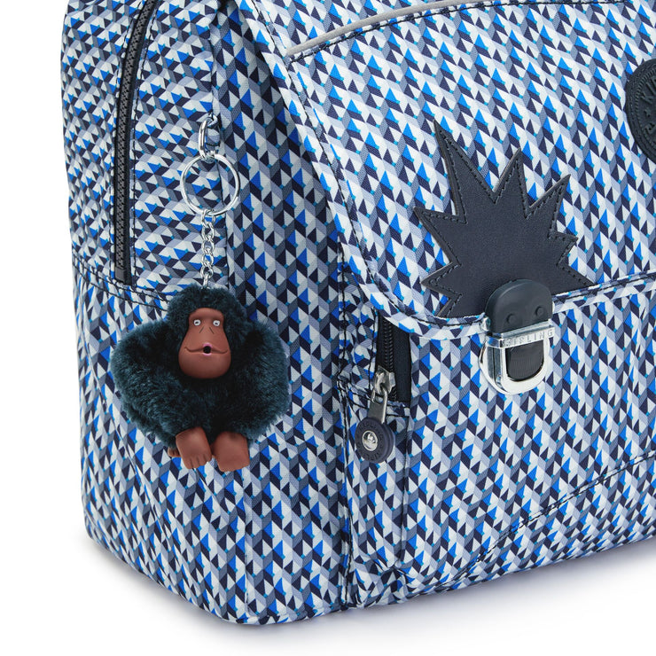 KIPLING Medium backpack (with laptop protection) Female Boy Geo Iniko