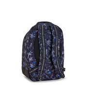 Kipling Large Backpack With Laptop Protection Unisex Surf Sea Print Class Room