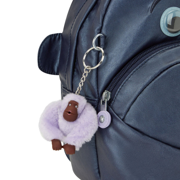 Kipling Kids' Backpack Female Admiral Bl Metallic Faster
