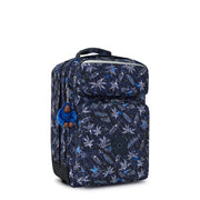 Kipling Large Backpack With Laptop Sleeve Unisex Surf Sea Print Scotty