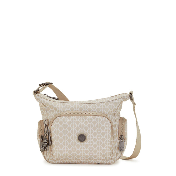 KIPLING Small crossbody Female Signature Beige Gabbie Mini