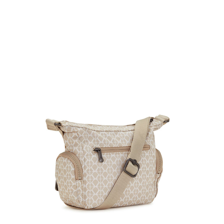 KIPLING Small crossbody Female Signature Beige Gabbie Mini