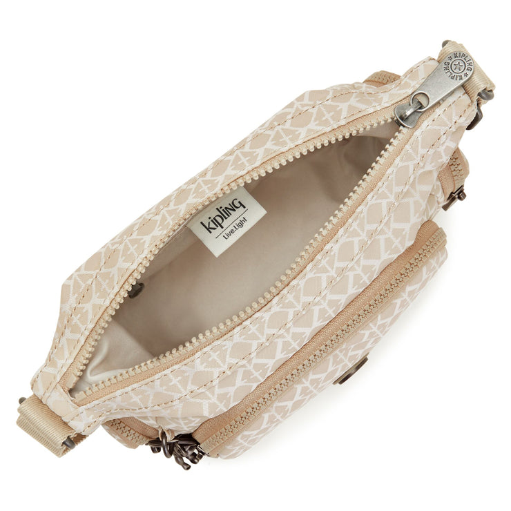 KIPLING Small crossbody Female Signature Beige Gabbie Mini  -  I7282-R63