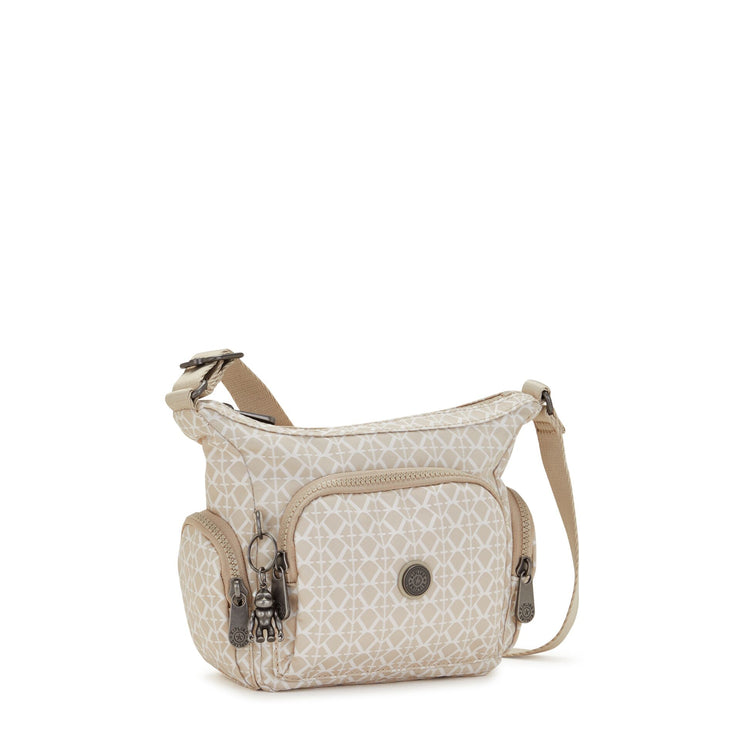 KIPLING Small crossbody Female Signature Beige Gabbie Mini