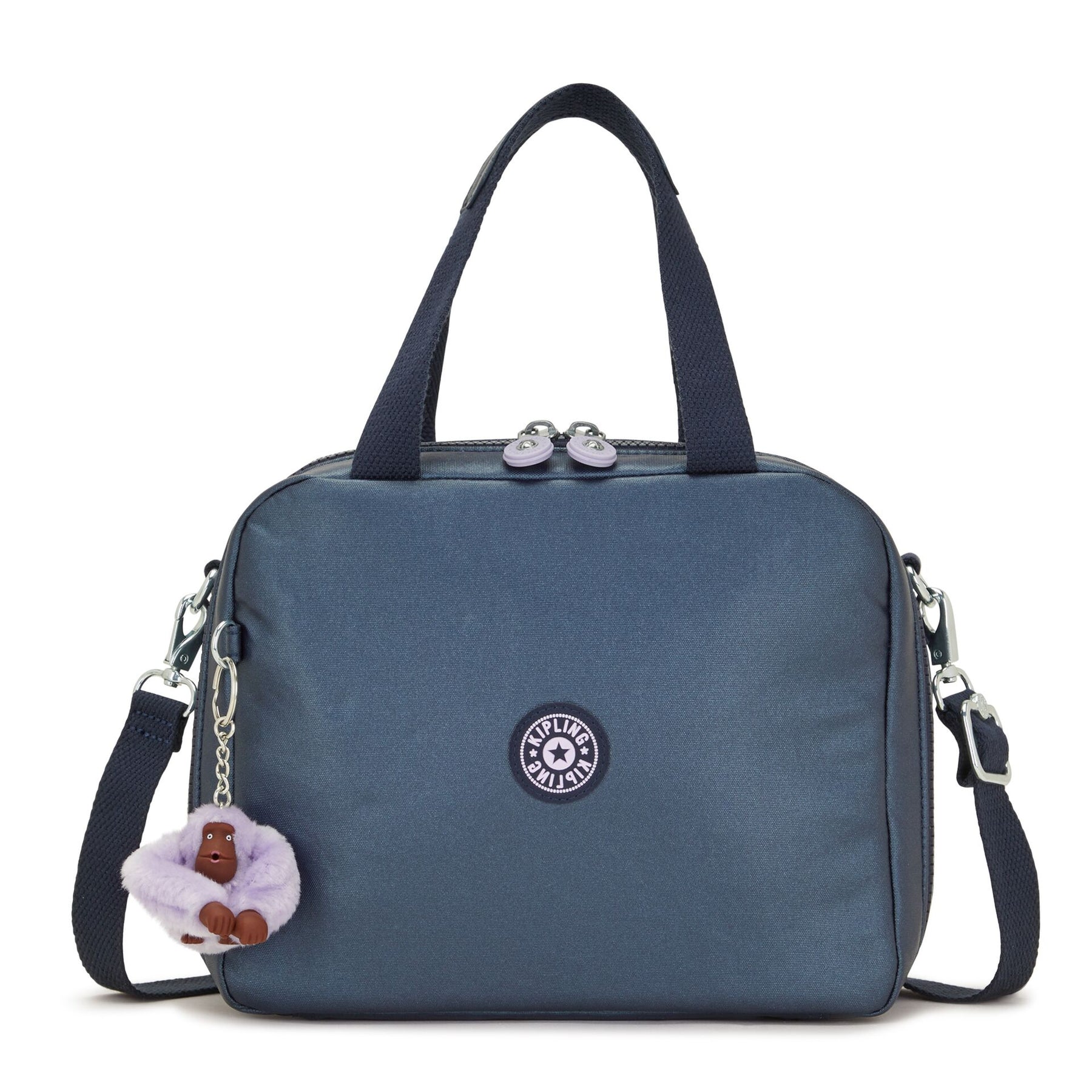 Kipling Insulated Medium Lunch Bag With Trolley Sleeve Female Admiral