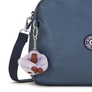 Kipling Insulated Medium Lunch Bag With Trolley Sleeve Female Admiral Bl Metallic Miyo  -  I7363-7SP