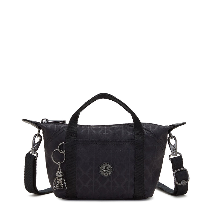 KIPLING Small crossbody (with removable shoulderstrap) Female Signature Blk Q Art Compact