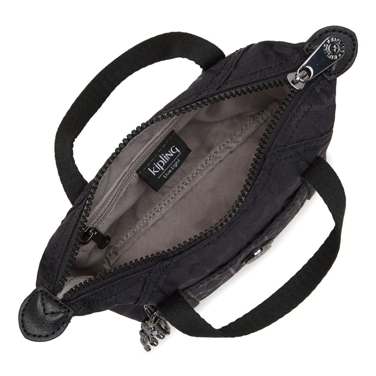 KIPLING Small crossbody (with removable shoulderstrap) Female Signature Blk Q Art Compact