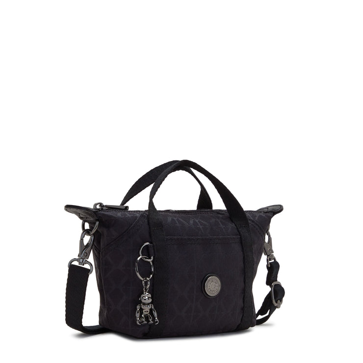KIPLING Small crossbody (with removable shoulderstrap) Female Signature Blk Q Art Compact