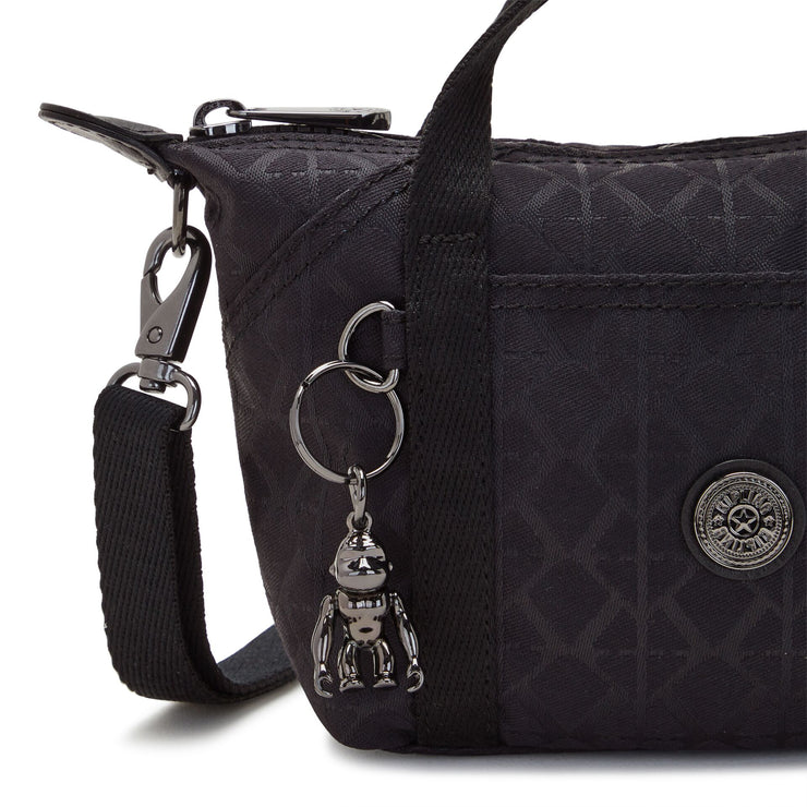 KIPLING Small crossbody (with removable shoulderstrap) Female Signature Blk Q Art Compact
