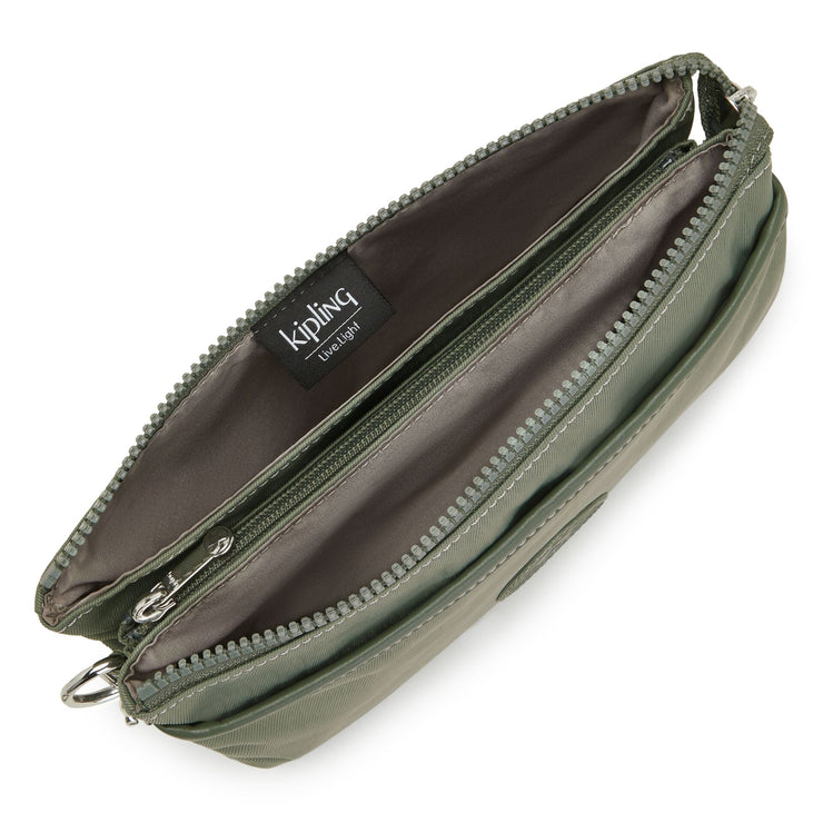 KIPLING Small crossbody (with removable strap) Female Dark Seaweed Riri