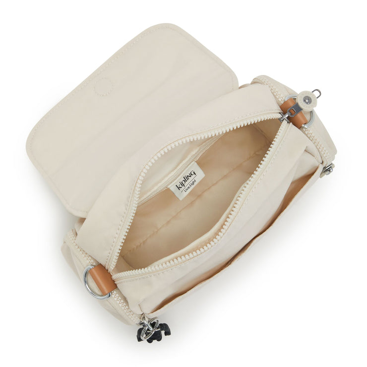 Kipling Small Crossbody Female Light Sand Danita