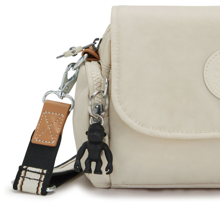 Kipling Small Crossbody Female Light Sand Danita