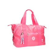 Kipling Large Tote Female Lively Pink Art M