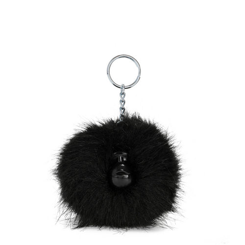 POMPOM MONKEY(10) TRUE BLACK - Kipling UAE