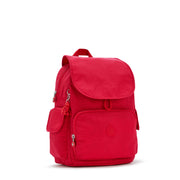Kipling Medium Backpack Female Red Rouge City Pack