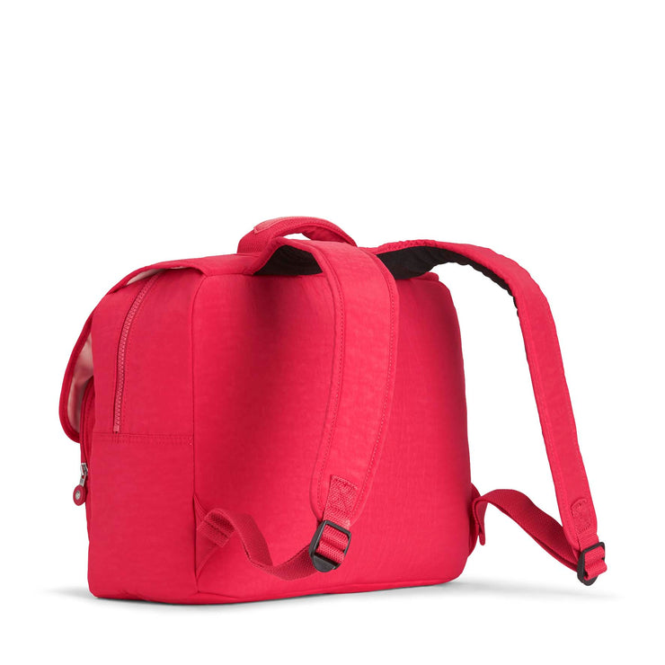 Kipling Medium Schoolbag With Padded Shoulder Straps Female True Pink Iniko