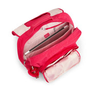 Kipling Medium Schoolbag With Padded Shoulder Straps Female True Pink Iniko