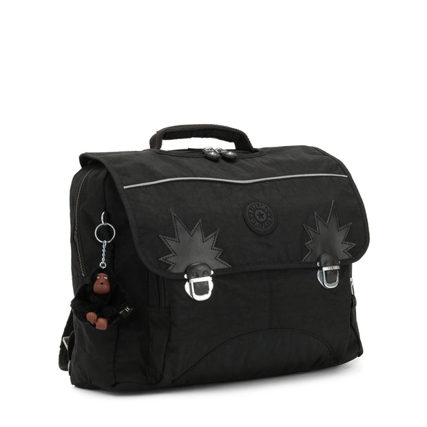 KIPLING Medium backpack (with laptop protection) Unisex True Black Iniko