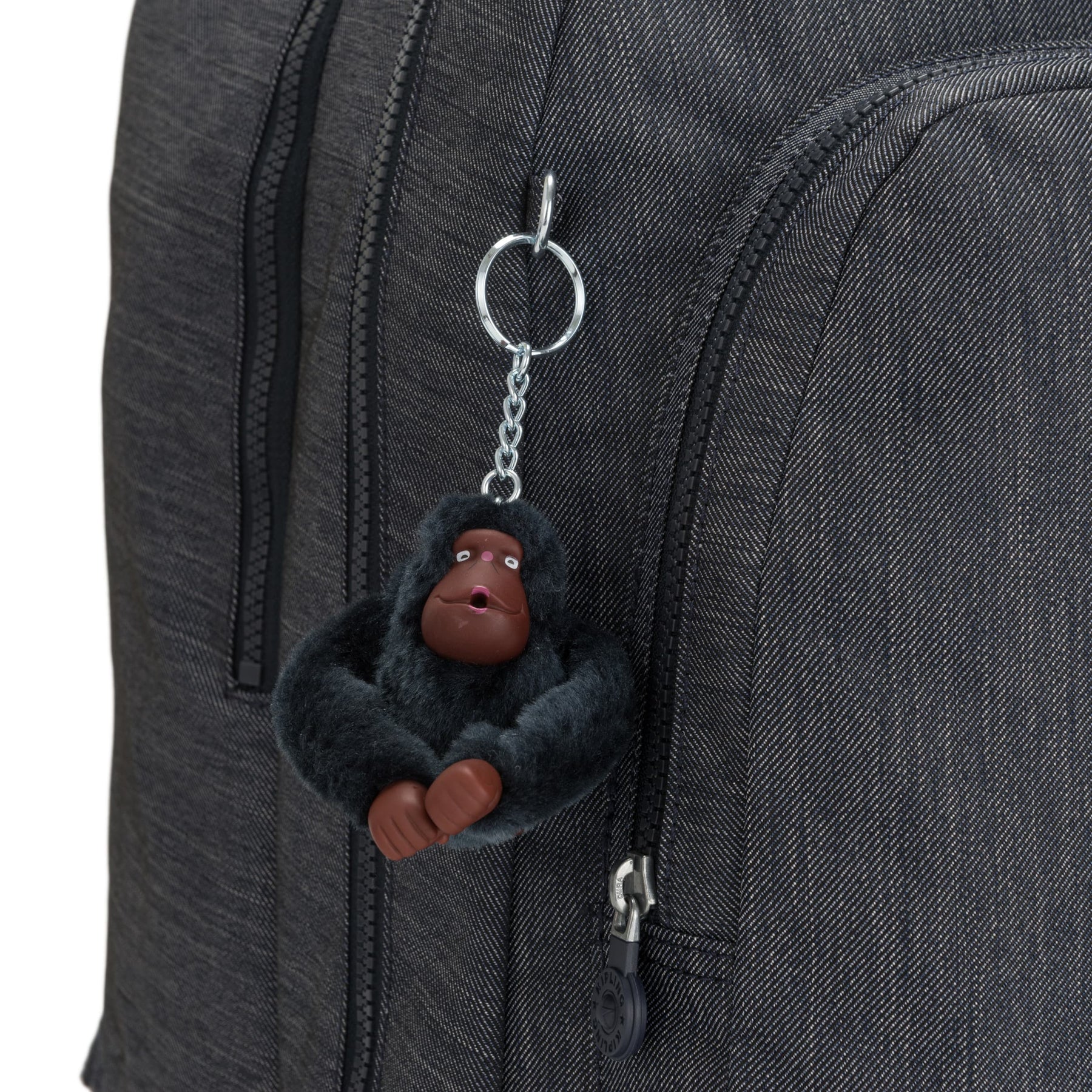 Kipling Large Backpack - Marine Navy with Laptop Protection