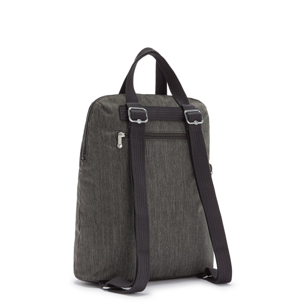 Kipling Backpack (With Laptop Sleeve) Female Black Peppery Kazuki