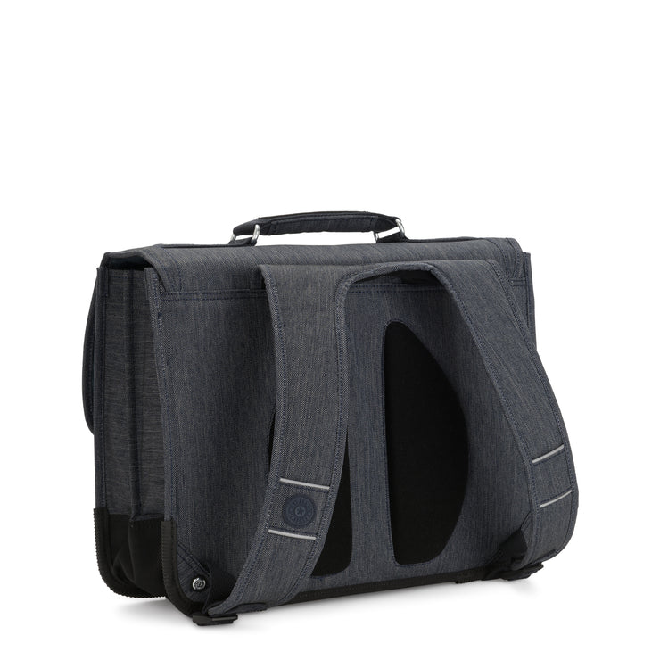 Kipling Medium Schoolbag Including Fluro Rain Cover

 Unisex Marine Navy Preppy  -  I6784-58C