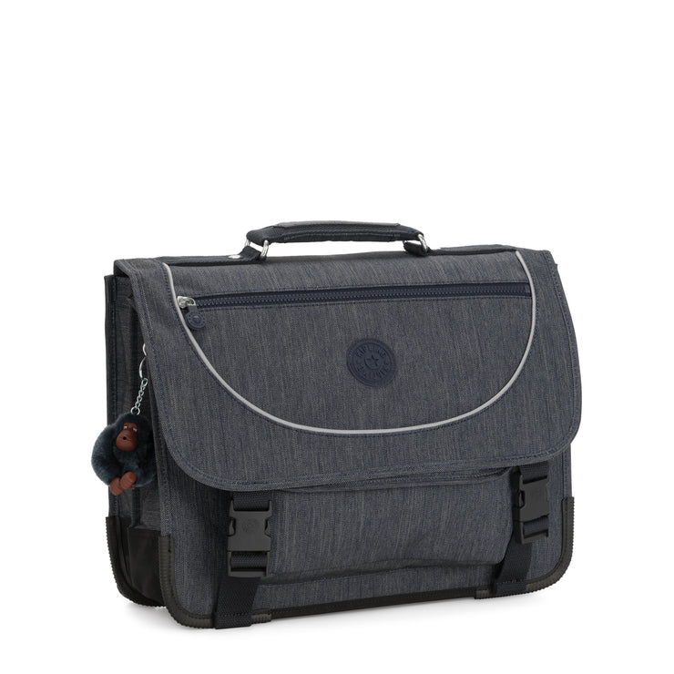 Kipling Medium Schoolbag Including Fluro Rain Cover

 Unisex Marine Navy Preppy  -  I6784-58C