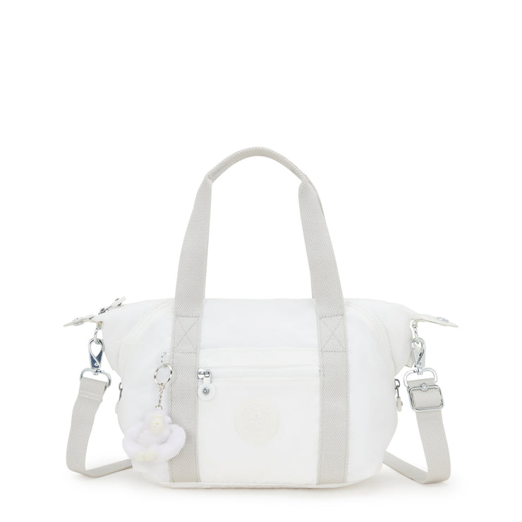 KIPLING Small handbag (with removable shoulderstrap) Female Pure Alabaster Art Mini