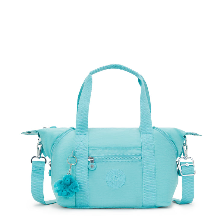 KIPLING Small handbag (with removable shoulderstrap) Female Deepest Aqua Art Mini