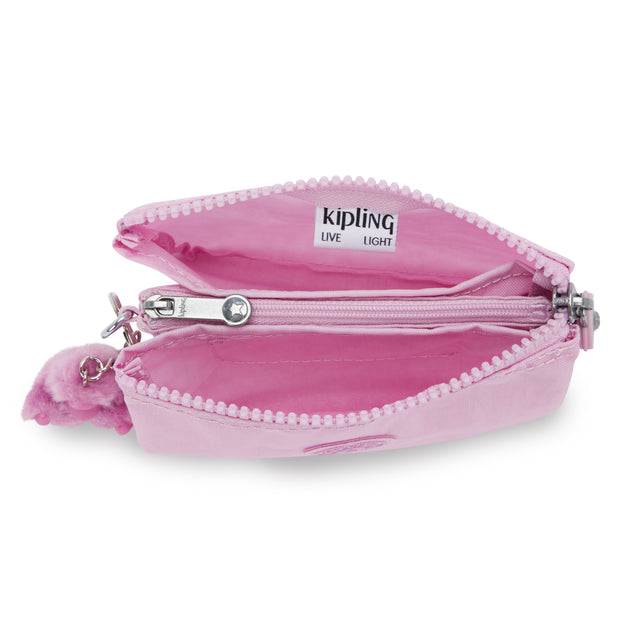 KIPLING Small purse Female Blooming Pink Creativity S