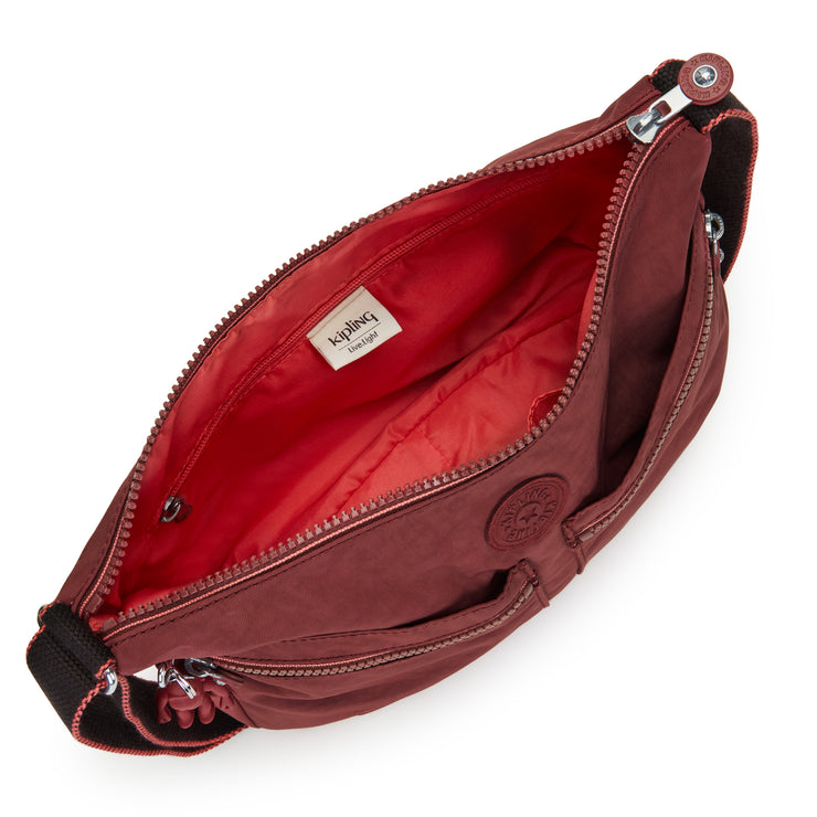 Kipling Medium Crossbody Female Flaring Rust Izellah
