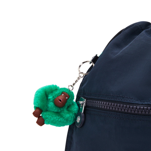 KIPLING Medium backpack (with drawstring) Unisex Blue Green Bl Supertaboo