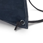 Kipling Medium Drawstring Bag Unisex True Blue Grey Supertaboo