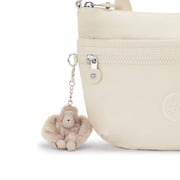 KIPLING Small Crossbody Female Beige Pearl Arto S