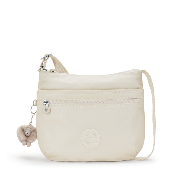 KIPLING Medium crossbody Female Beige Pearl Arto