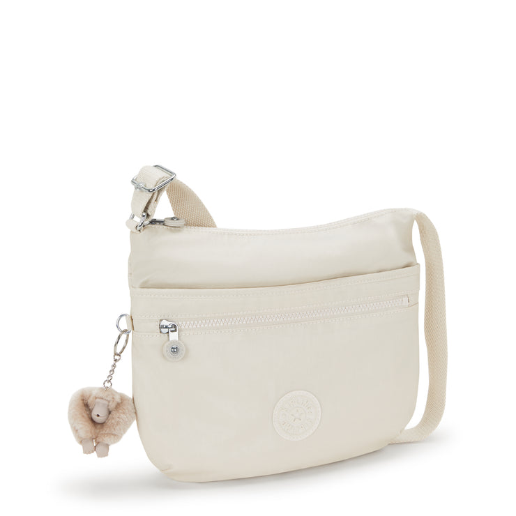 KIPLING Medium crossbody Female Beige Pearl Arto