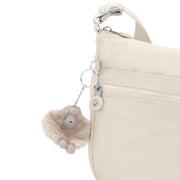 KIPLING Medium crossbody Female Beige Pearl Izellah