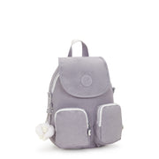 KIPLING Small backpack (convertible to shoulderbag) Female Tender Grey Firefly Up