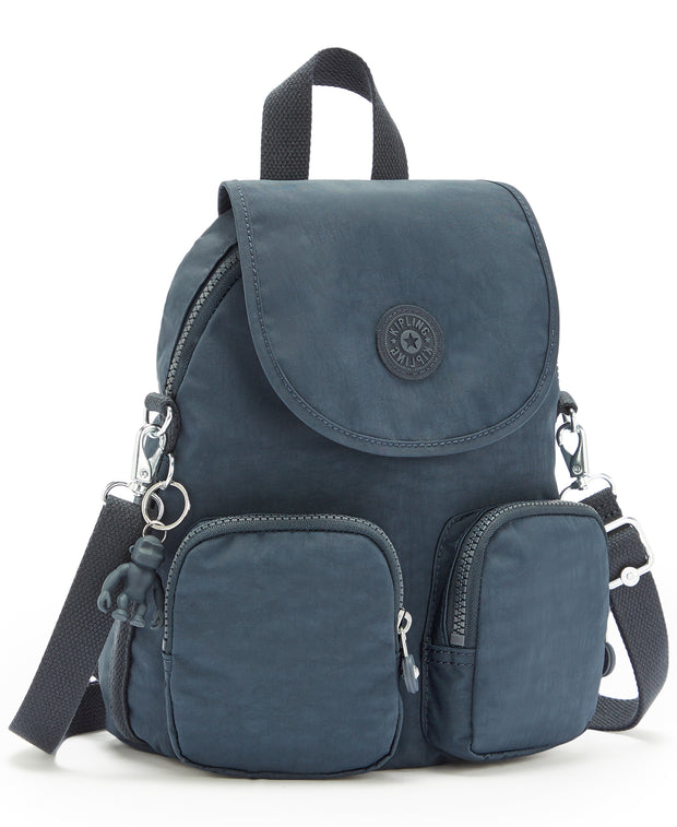 Kipling Small Backpack (Convertible To Shoulderbag) Female Blue Bleu 2 Firefly Up