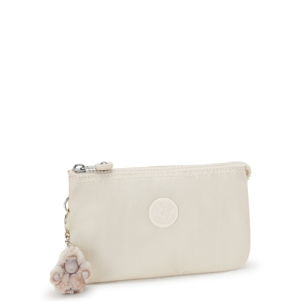 KIPLING Large purse Female Beige Pearl Creativity L