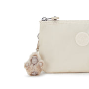 KIPLING Large purse Female Beige Pearl Creativity L