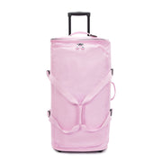 KIPLING Large wheeled duffle Female Blooming Pink Teagan L